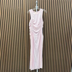 Universal Thread Soft Pink Gathered Maxi Dress